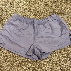 Patagonia lavender purple athletic shorts size Large!